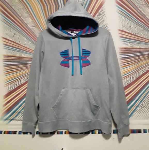 Under Armour Womens Large Hoody Sweatshirt - Picture 2 of 16
